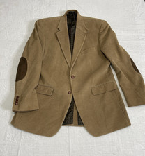 Lauren Ralph Lauren Corduroy Blazer Sport Coat Brown Elbow patches Men s 42L