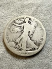 1916 S Walking Liberty Half Dollar AG Almost Good Condition Nice Coin See 7668