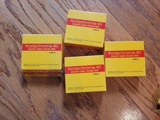 Lot of 4 Kodachrome 40 Super 8 Color Movie Film Cartridge Type A