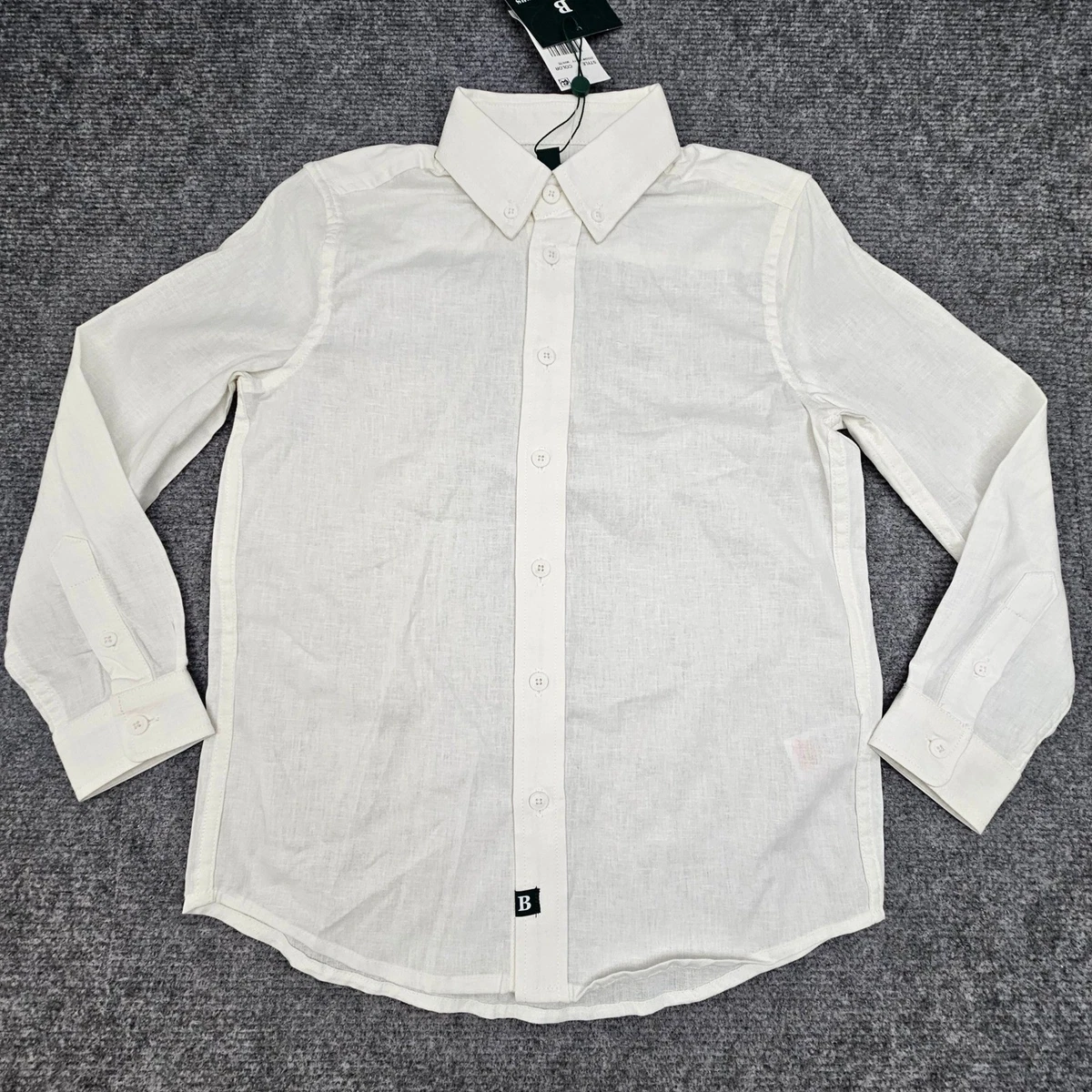 Brooks Brothers Boys White Tops, Shirts & T-Shirts for Boys for