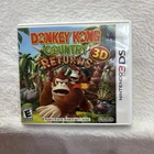 Donkey Kong Country Returns 3D (Nintendo 3DS, 2013) No Manual
