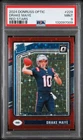 2024 Drake Maye Optic Rated Rookie RC Red Stars #229 PSA 9 Patriots RARE