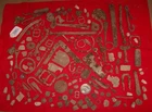 Large Lot of DUG CIVIL WAR RELICS Opequon Creek West Virginia Hammond Collection