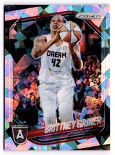 2025 Panini Prizm WNBA Cracked ice -  Brittney Griner #46 Atlanta Dream