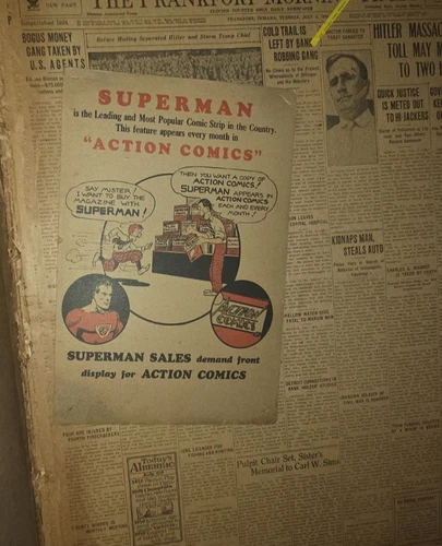 Superman-Tim (December, 1947) Rare Vintage Golden Age DC Comic 1940s Very Good!