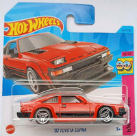 '82 Toyota Supra, Red Hot Wheels 1:64