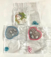 Character Shaka Charm Gummy Set 3 pcs Hachiware & Ribbon x2, Used,
