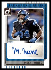 2025 Panini Donruss - Signature Series Mekhi Wingo #SS-MWO (AU)
