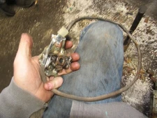 1974 yamaha tx500 points plate assembly with advancer