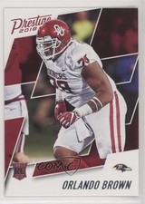 2018 Panini Prestige Rookie Orlando Brown #252 0c4