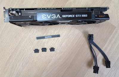 EVGA nVidia GeForce GTX 1060 SSC 6GB GDDR5 06G-P4-6267-KR ACX3.0 LED Grafikkarte