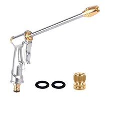 Hose Sprayer Nozzle Heavy Duty, High Pressure Hose Nozzle Water Adjustable Sp...