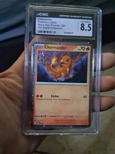 Pokémon TCG Charmander Black Star Promo 047 8.5