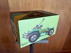 Superplastic "Gorillaz Geep" w Noodle dune buggy. Vinyl Art Figure Jamie Hewlett