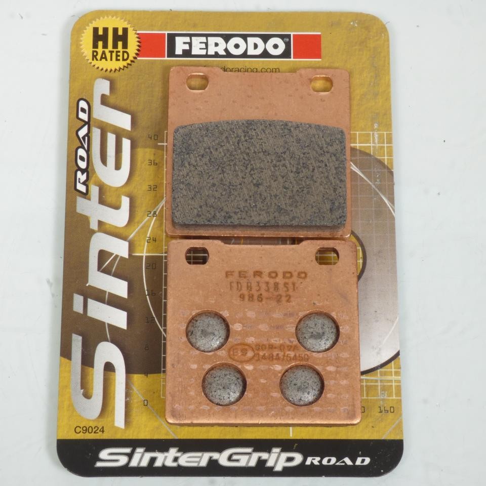 Plaquette de frein AR Ferodo pour moto Suzuki GS 500 F 2004-2007