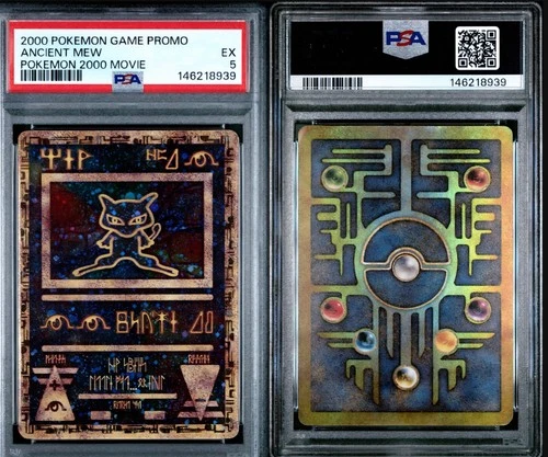 2000 POKEMON GAME MOVIE POKEMON 2000 MOVIE ANCIENT MEW PSA 5