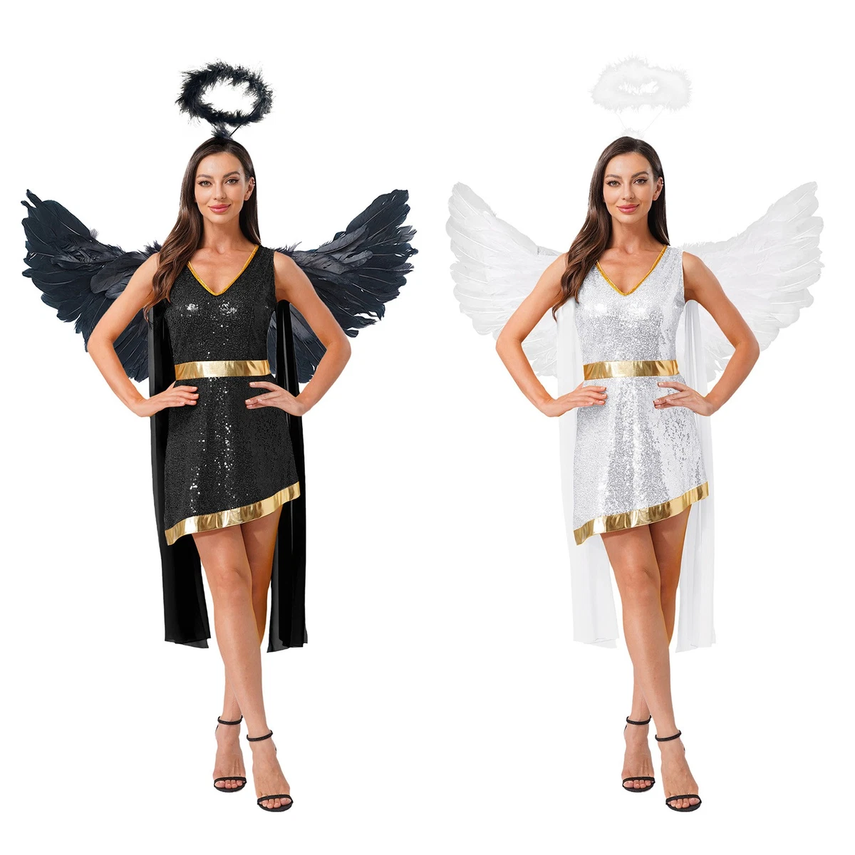 Acquista: Costumi di coppia da Angelo e Diavolo | Costumalia by Signor