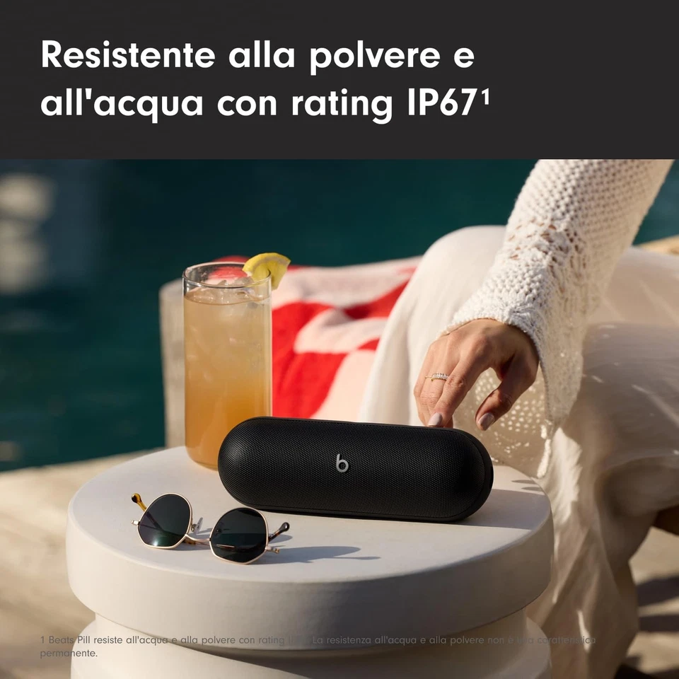 Beats Pill Altoparlante Bluetooth wireless e Caricatore portatile tramite USB C - Immagine 3 di 4