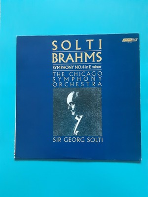 Solti / Brahms-Symphony No.4 in E Minor 33rpm Lp / NM