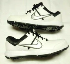 BRAND NEW NIKE GOLF INFINITY G GOLFING SHOES WHITE / BLACK / GRAY SIZE 8