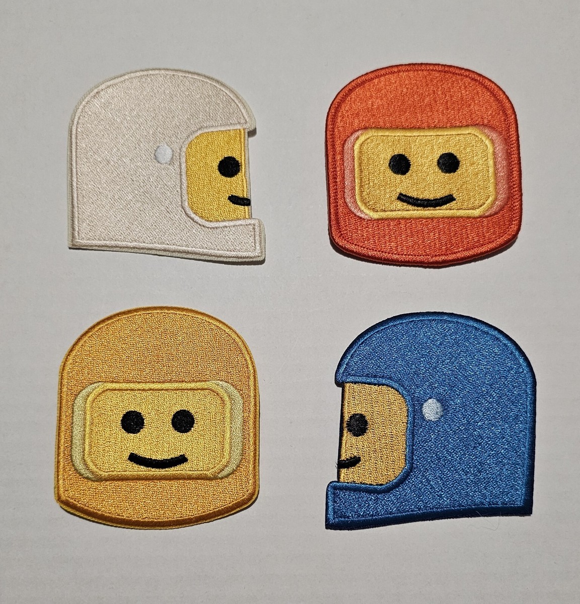 LEGO Spaceman Embroidered Iron On Patch Set Of UK