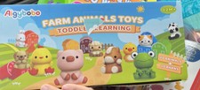 Aigybobo farm animal toodlercounting, Matching, Sorting Puppet Learning Farm Toy