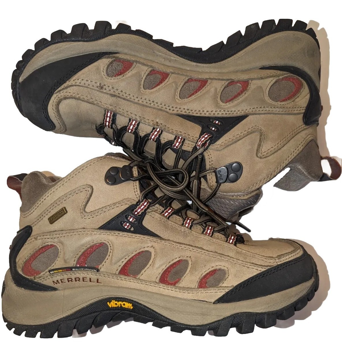 Merrell Continuum Vibram Hiking Boots Merrell Beige Continuum W