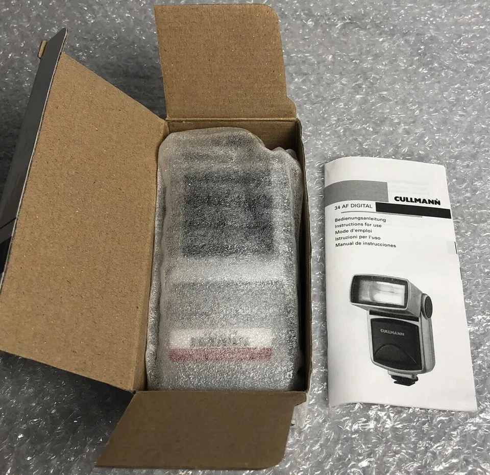 ✅ CULLMANN 34 AFa-C Digital Camera Flash for Canon EOS Digital Cameras - Image 2 of 4