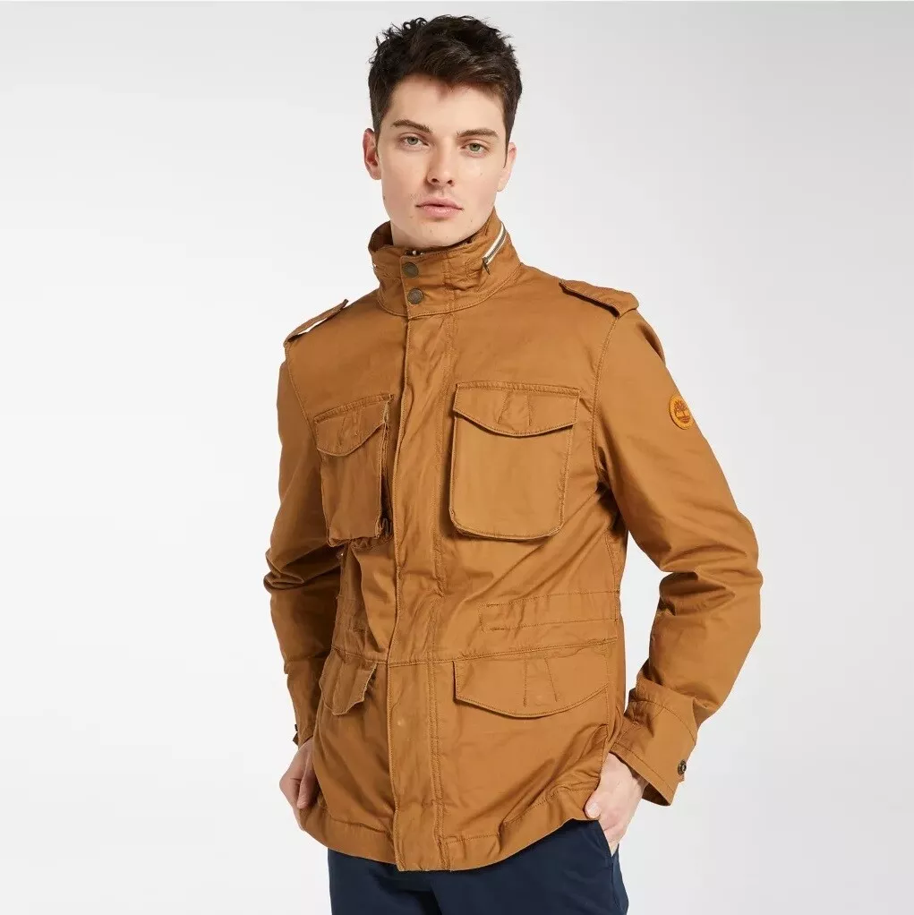 Timberland canvas jacket deals