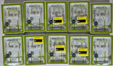 (10) Electric Candy Sport Buds Headphones w/built in Microphone - Green - NEW A