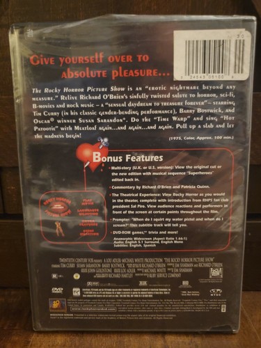 The Rocky Horror Picture Show New DVD 2002 Single Disc classic movie Tim curry - Picture 3 of 5