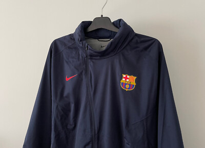 ジャケット・アウター NIKE FCB BARCELONA WOVEN RAIN JACKET XXL 48ed8680062fa068c9600d1279eec6