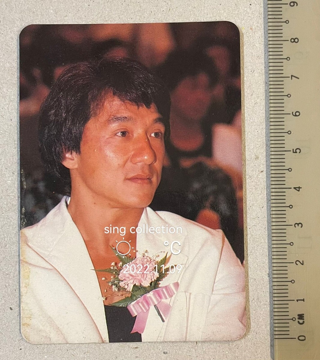 成龍 Jackie Chan The Best 1970's 成龍 Hong Kong kungfu actor Jackie Chan Fan Club picture