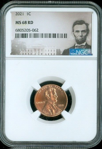 2021 Lincoln Shield Cent NGC MS68 RD QUALITY - Picture 1 of 2