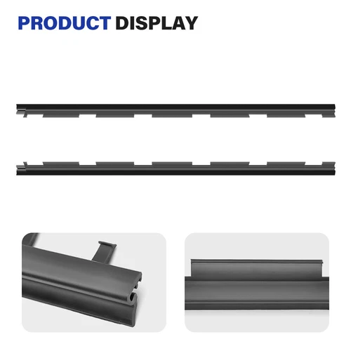 For Chevy Truck Inner & Outer Window Sweep Felt Seal Weatherstrip 4 Pc Kit Set - Bild 7 von 24