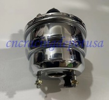 8 Dual Chrome Power Brake Booster Universal Chevy Ford Gmc Street Rat Hot Rod