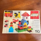 Vintage 1976 Lego Set 110 Universal Building Set In Box Incomplete 100+ Legos