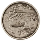 ANTIQUE 2017 FINDING SILVERBUG ISLAND #4 WHIRLPOOL NUMBERED REDDIT 1 oz .999