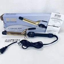 Hot Tools Pro Signature 24K Gold Curling Iron/Wand Defined Curls - 1 inch