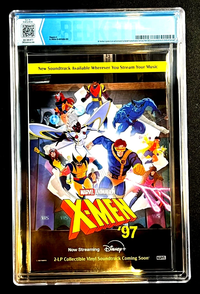 Phoenix #1 CBCS 8.5 1:25 Greg Land Retail Incentive Var. (2024) Dark, Jean Grey - Image 4 of 4