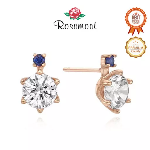 Rosemont SILVER Earrings RC0219 Korean Jewelry
