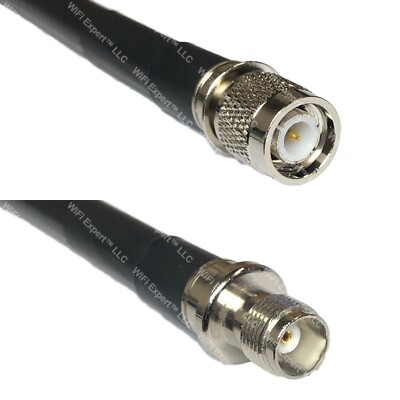 RFC400 TNC MALE to TNC FEMALE Coaxial RF Cable USA-Ship Lot