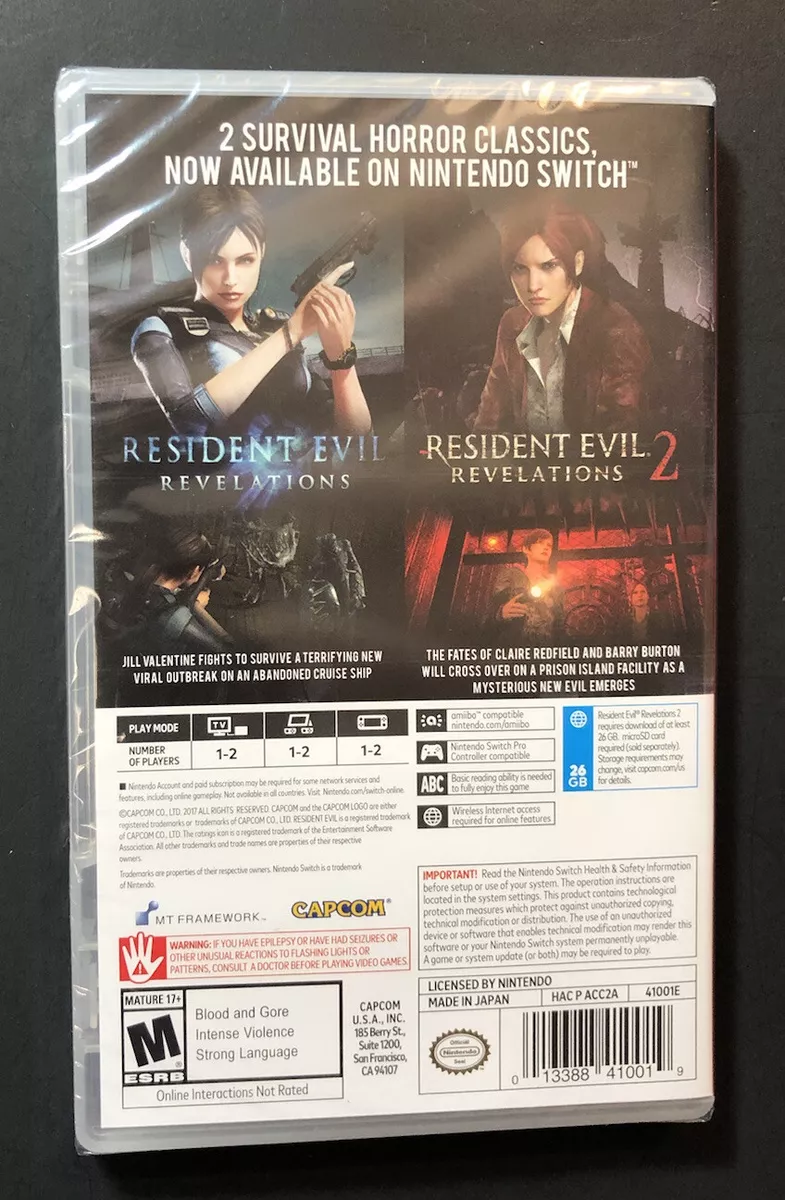 Resident Evil Revelations Collection - Nintendo Switch, Nintendo Switch