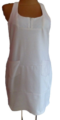 Vintage  L´as Etoile  Damen  Jacken-Kleid Gr. 36 Wollweiß