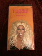 Rupaul Polished Platinum Costume Wig