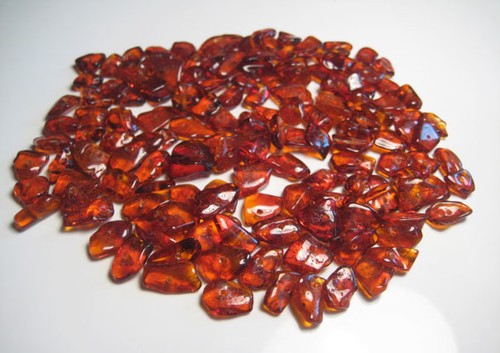 Raw Natural Drilled Baltic Amber Loose Unpolished Beads 20 Grams +1Screw Clasps - Picture 4 of 9