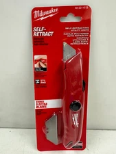 Milwaukee Self-Retracting Utility Knife with Carton Blade