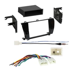 Single DIN or Double DIN Car Stereo install Dash Kit for 2014-16 Toyota Corolla