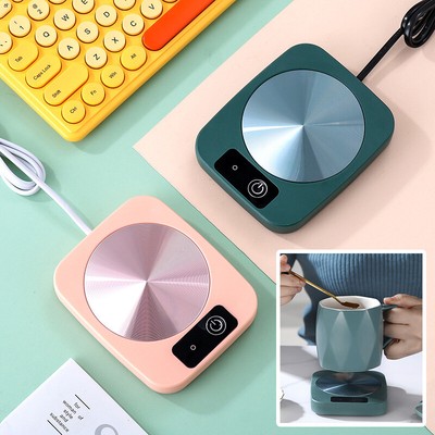 Electric Tea Water Heating Pad Constant Temperature Coffee Mug Heating Coaster L