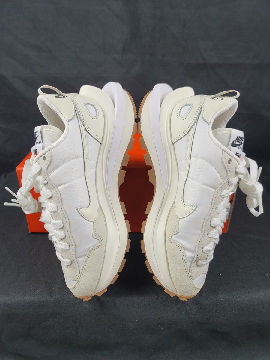 Nike x Sacai VaporWaffle White Sail Gum Men's Size 5.5 US Nike x Sacai VaporWaffle White Sail Gum Men's Size 5.5 US